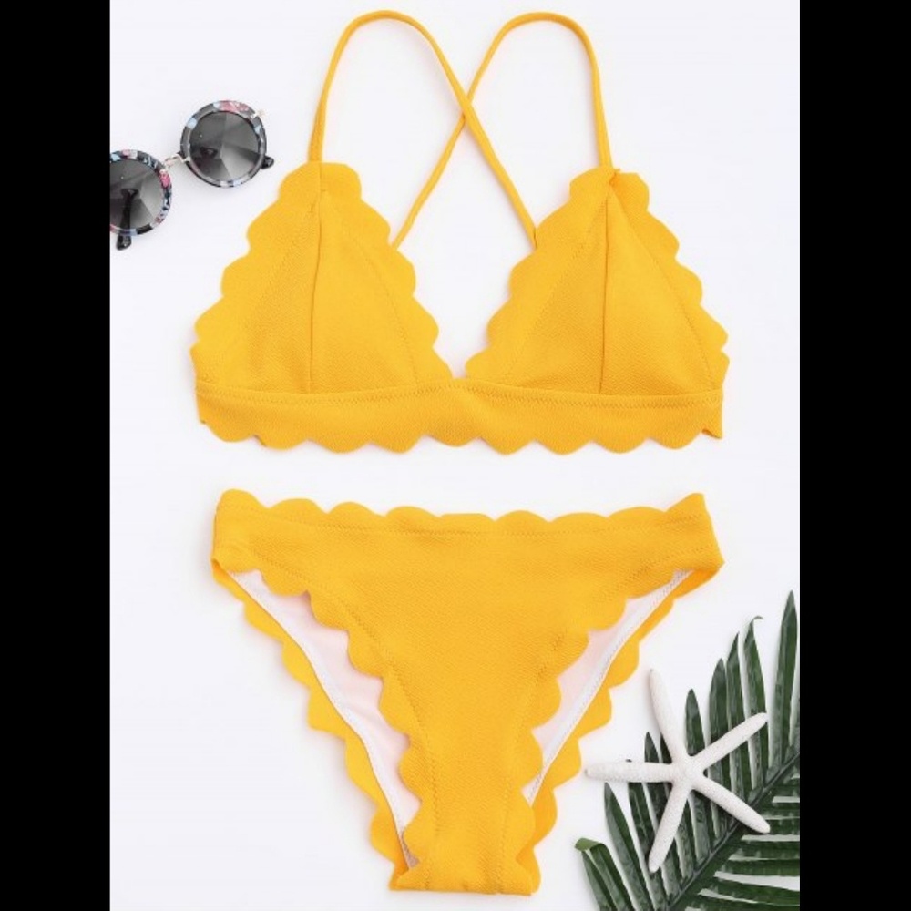Yellow Bikini